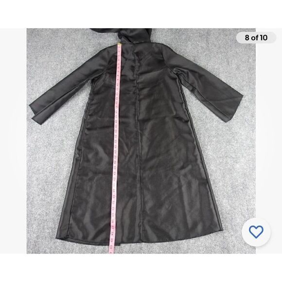 HARRY POTTER HOGWARTS HOODED ROBE WITH GRYFFINDOR TIE AND GLASSES Kids Fits Most - Picture 8 of 12